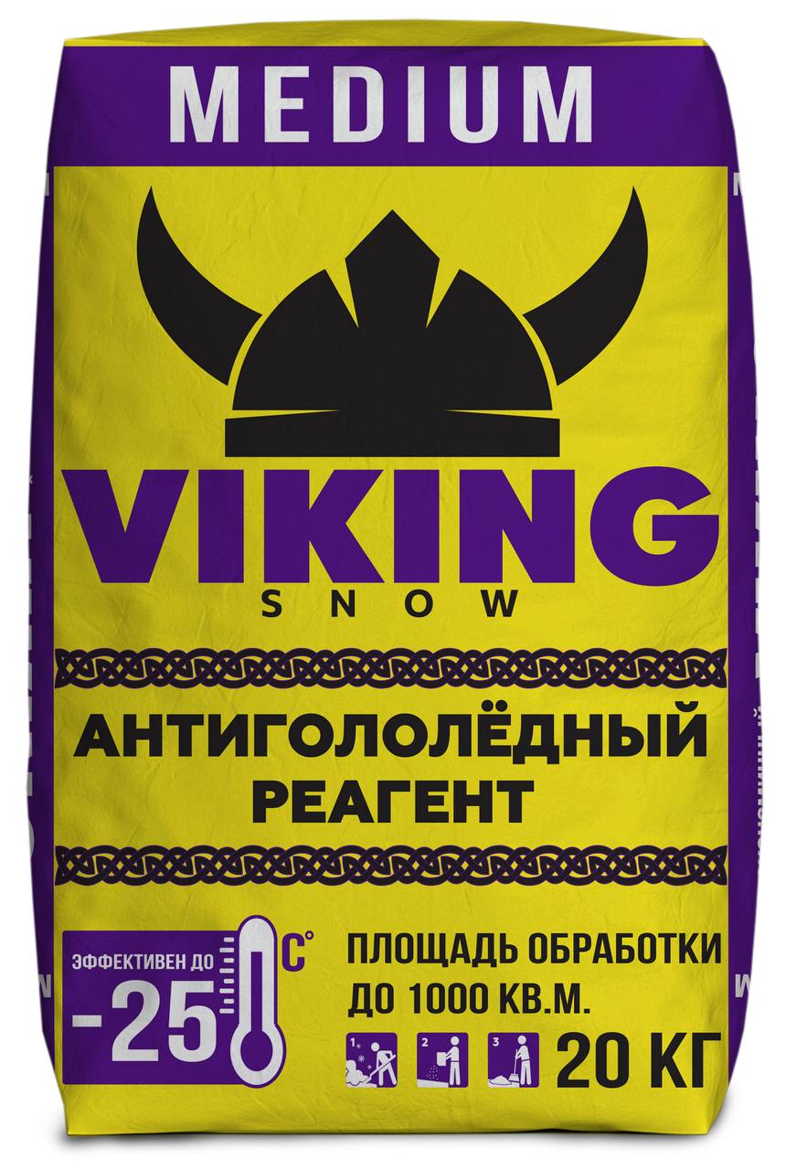 Противогололедный реагент Viking Snow Medium Противогололедный реагент Viking Snow Medium
